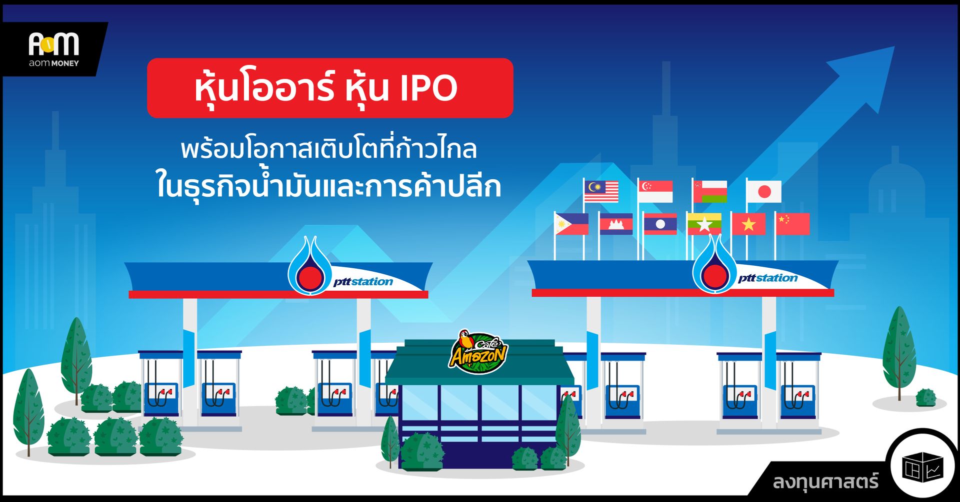 หุ้นโออาร์ หุ้น IPO ที่มาพร้อมโอกาสเติบโตที่ก้าวไกล ในธุรกิจน้ำมันและการค้าปลีก