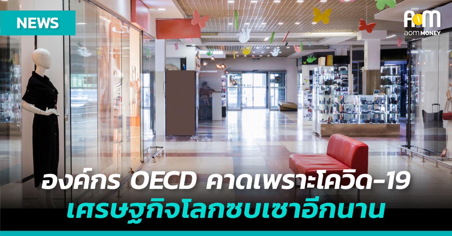 องค์กร OECD คาด “โควิด-19 ทำเศรษฐกิจโลกซบเซาอีกยาว”