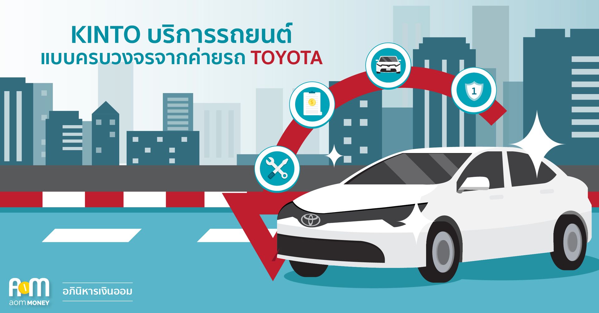 KINTO บริการรถยนต์แบบครบวงจรจากค่ายรถ TOYOTA