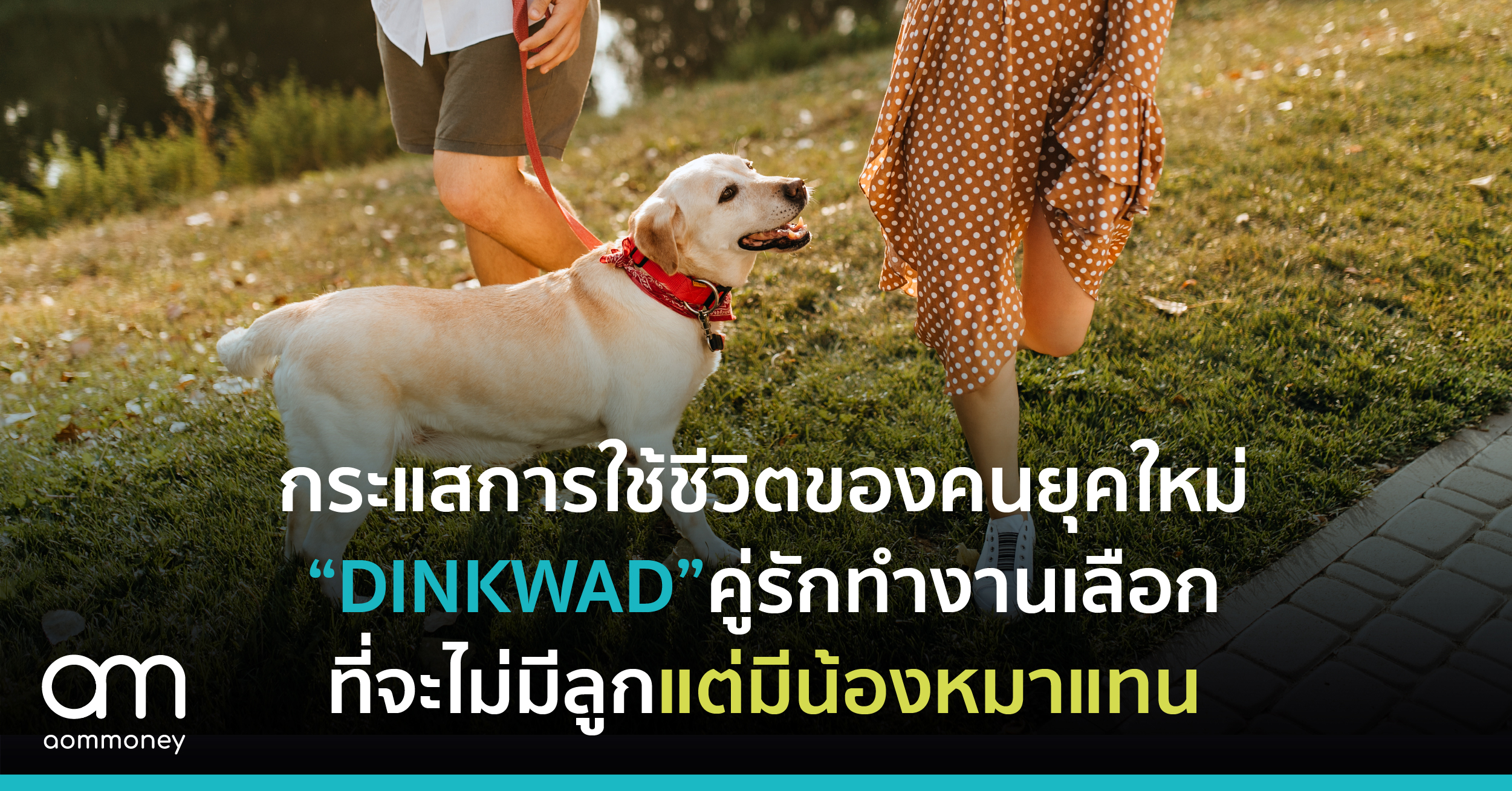 กระแสการใช้ชีวิตของคนยุคใหม่ “DINKWAD” คู่รักทำงานเลือกที่จะไม่มีลูกแต่มีน้องหมาแทน