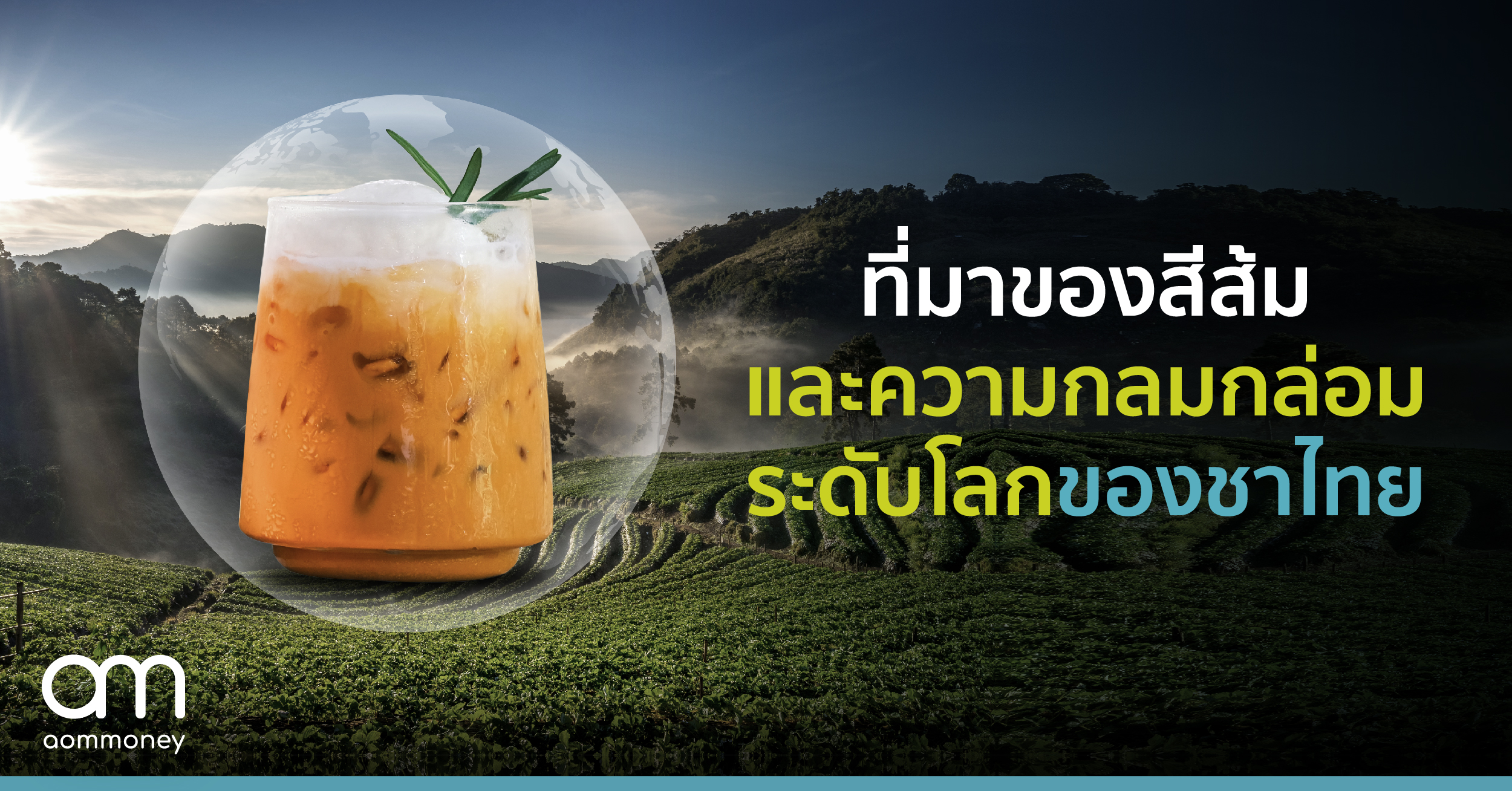 ที่มาของสีส้มและความกลมกล่อมระดับโลกของชาไทย