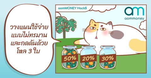 วางแผนใช้จ่ายแบบไม่ทรมานและกดดันด้วยโหล 3 ใบ